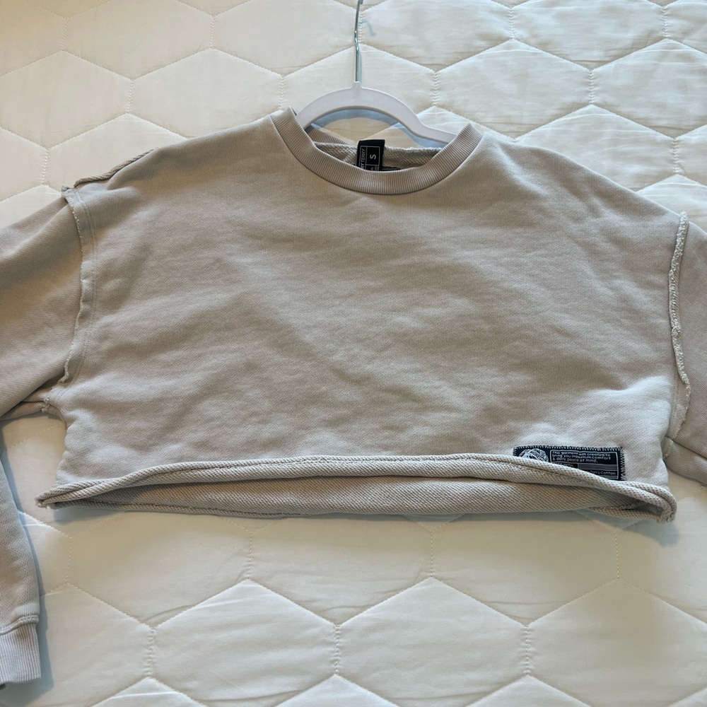 Alphalete Moonstone Very Terry Crop Pullover